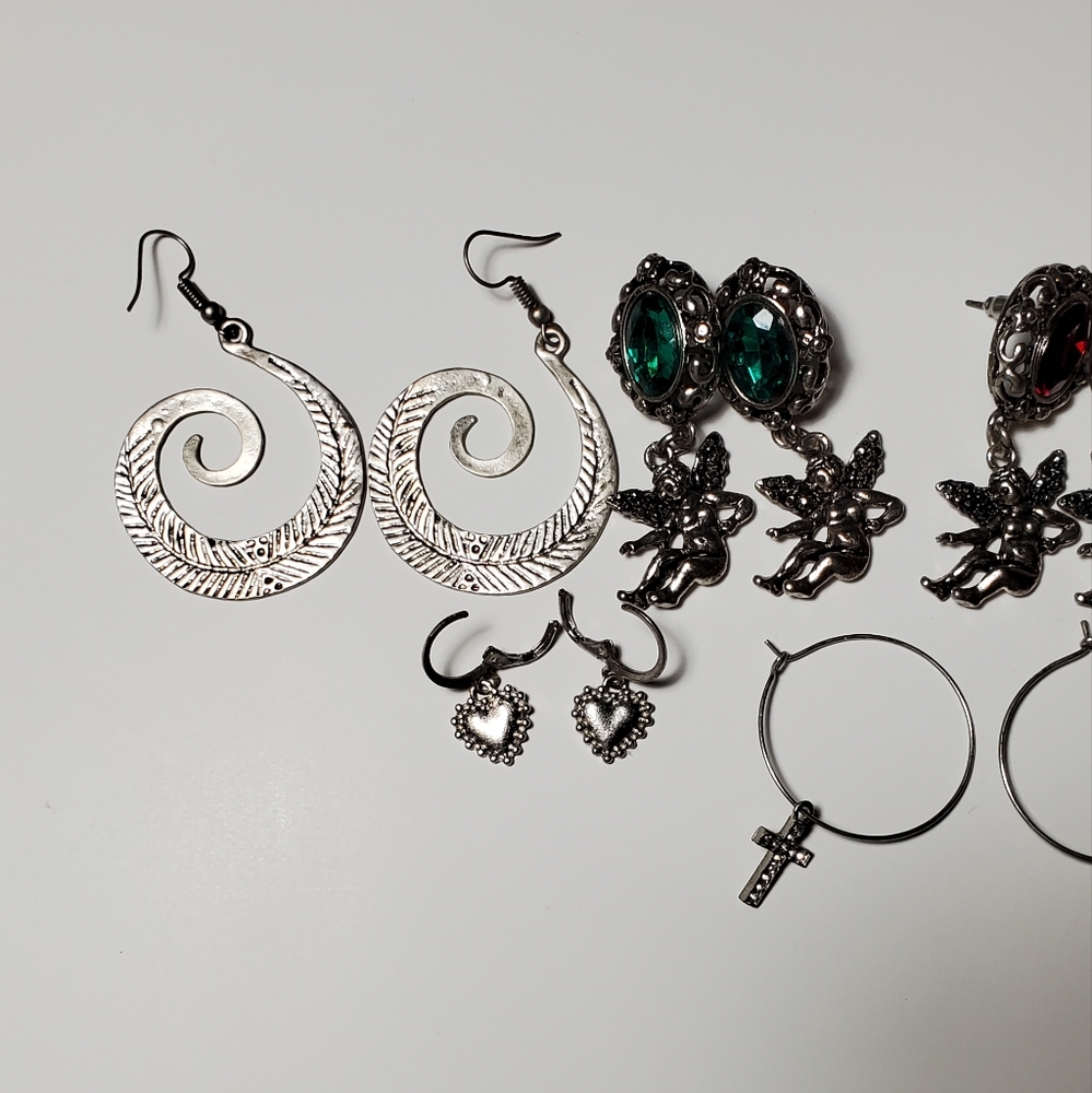 Silver Earring Bundle - image 2